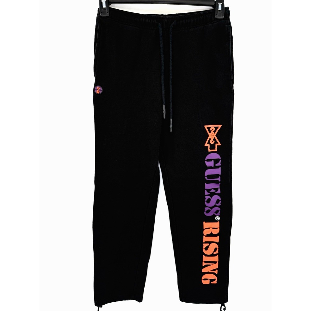 88rising Head In The Clouds Graphic Joggers GUESS‎ Sweatpants Unisex Small Black